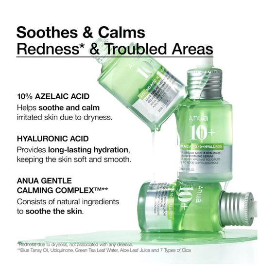 Anua Azelaic Acid Hyaluron Redness Soothing Serum