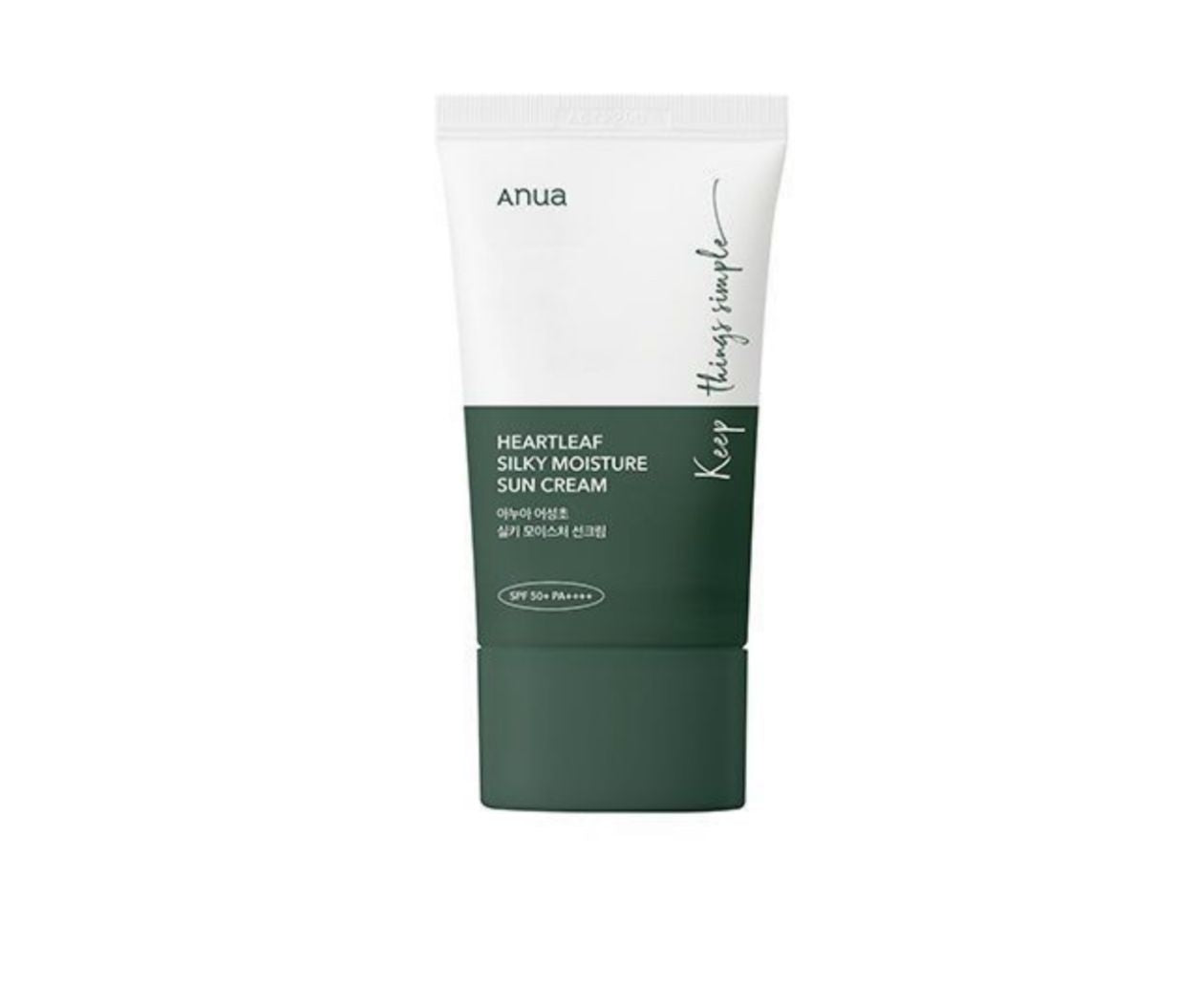 Anua Heartleaf Silky Moister Sun Cream